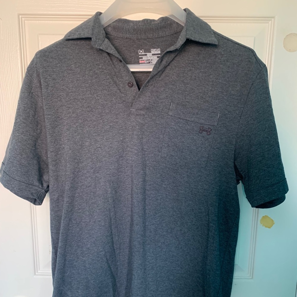 UA Grey polo